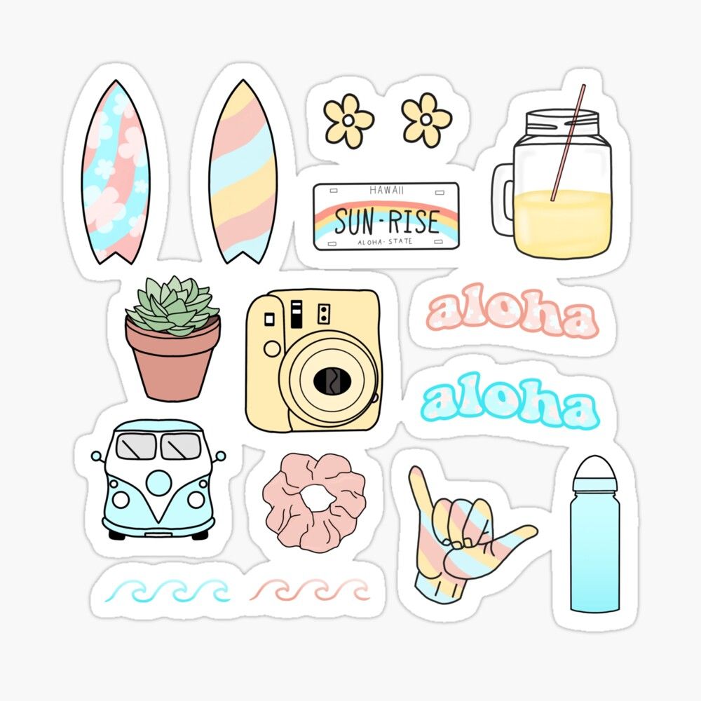 Print out your favorite designs with these cute stickers to print for ...