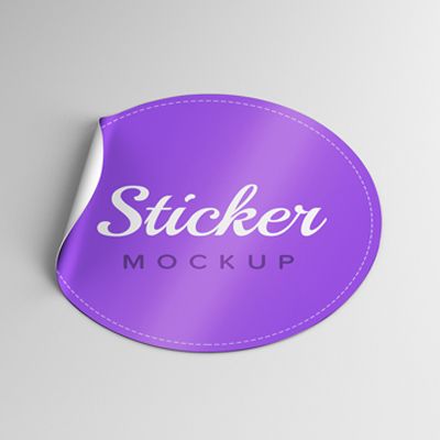 oval stickers