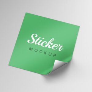 custom square stickers